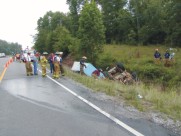 7-31-05 Highway 13 South Single Vehicle Accident takes life