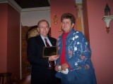Sue Harris "Good Samaritan of the Year"