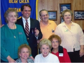 Senator Bedford at teh Civitans